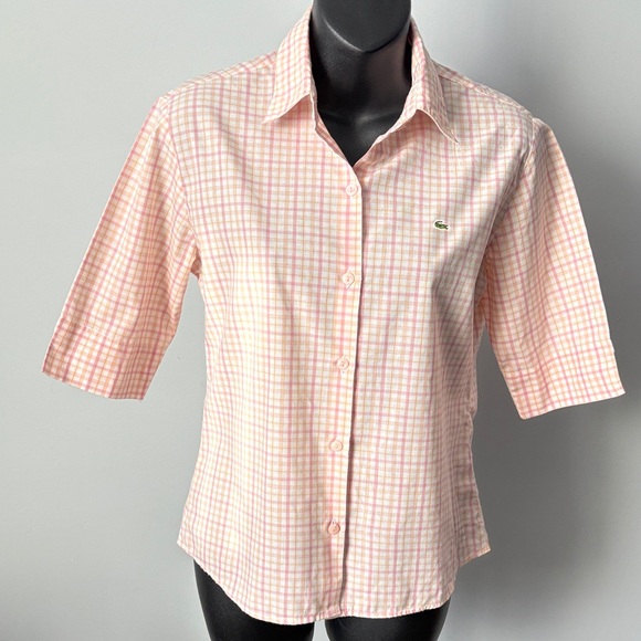 Lacoste (Vintage) Plaid Shirt - Picture 6 of 8